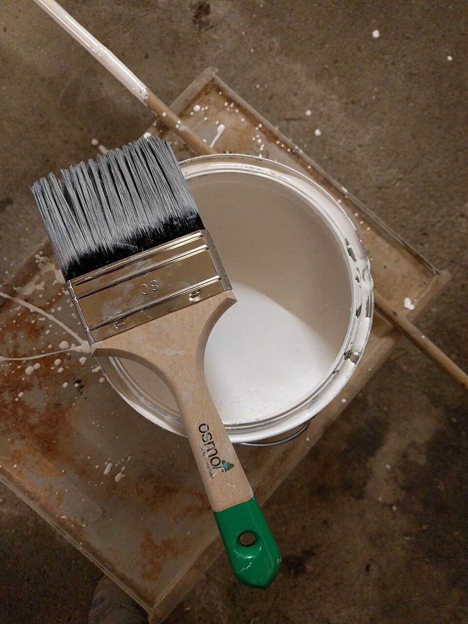 Pintura vinílica blanca